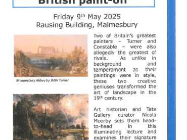 Athelstan Museum Presents - Turner Versus  Constable: The Great British Paint-Off